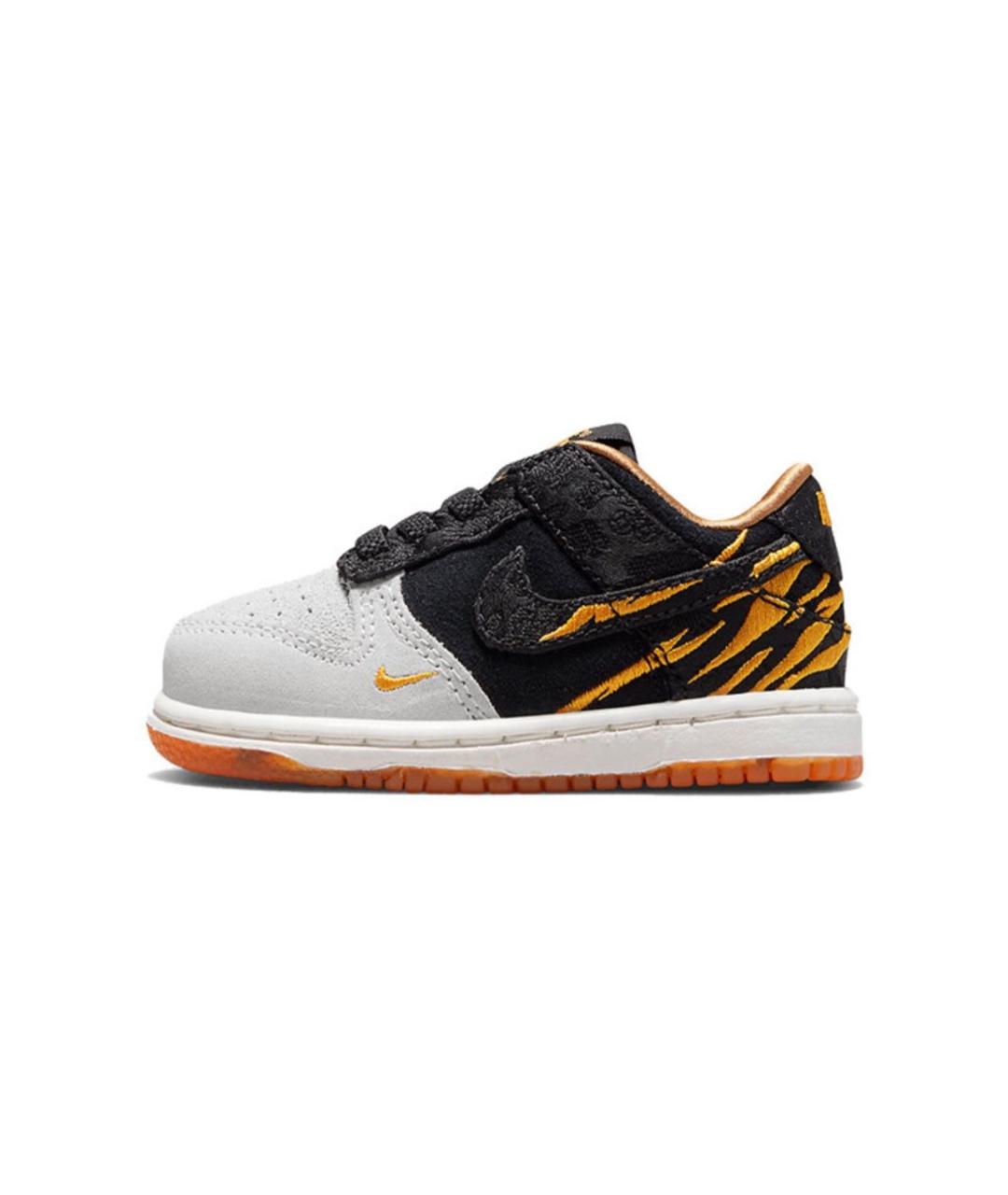 NIKE Оранжевое замшевые кеды, фото 3