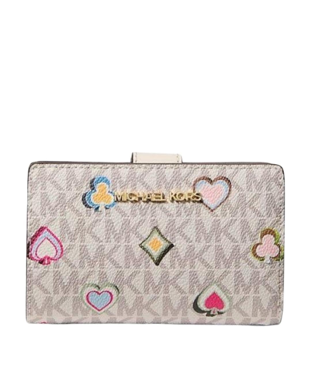 MICHAEL KORS Бежевый кошелек, фото 1