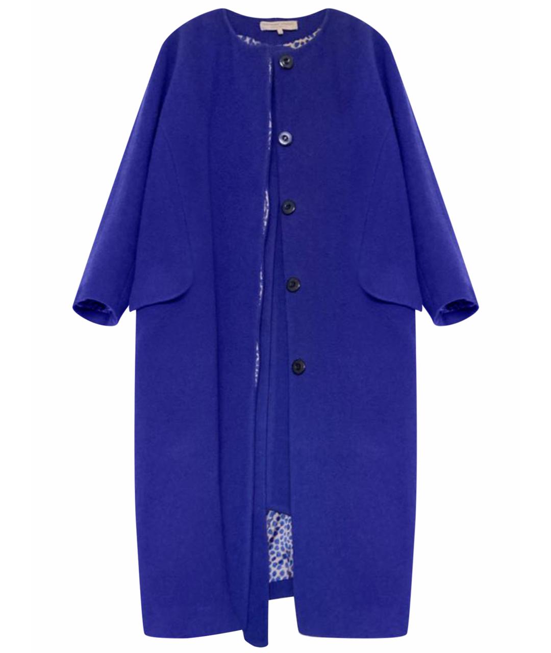 ALEXANDER TEREKHOV Синее шерстяное пальто, фото 1