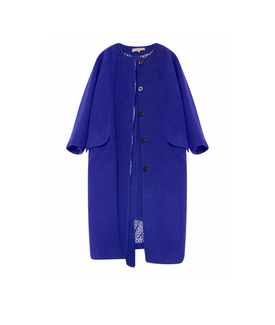 ALEXANDER TEREKHOV Синее шерстяное пальто, фото 6