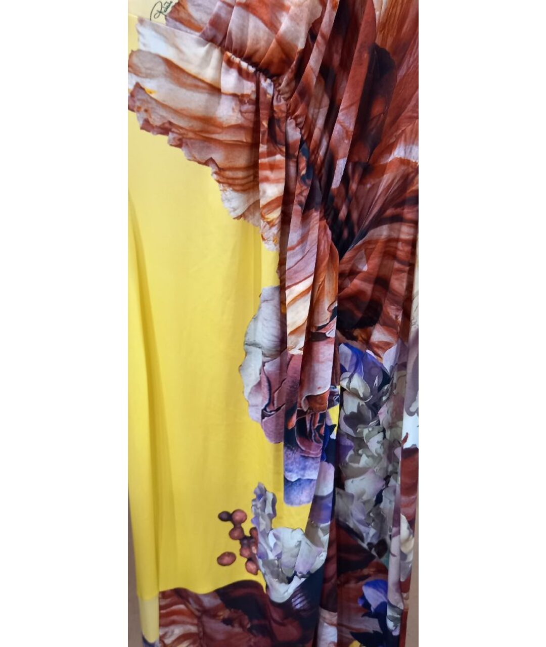 ROBERTO CAVALLI Мульти вискозное повседневное платье, фото 4