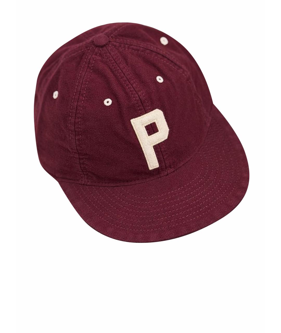 POLO RALPH LAUREN Бордовая кепка/бейсболка, фото 1