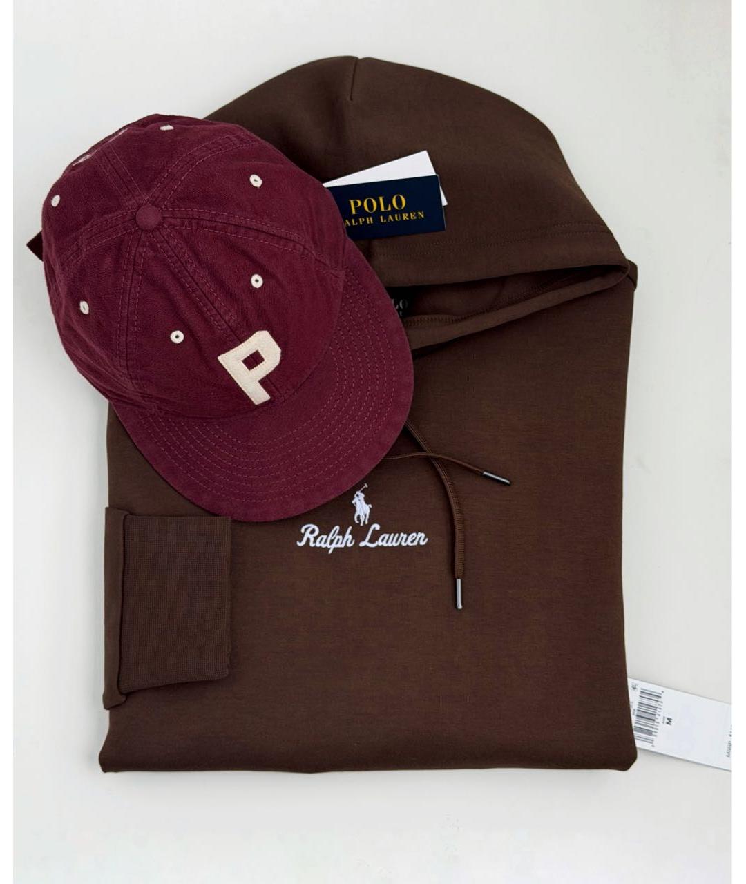 POLO RALPH LAUREN Бордовая кепка/бейсболка, фото 4