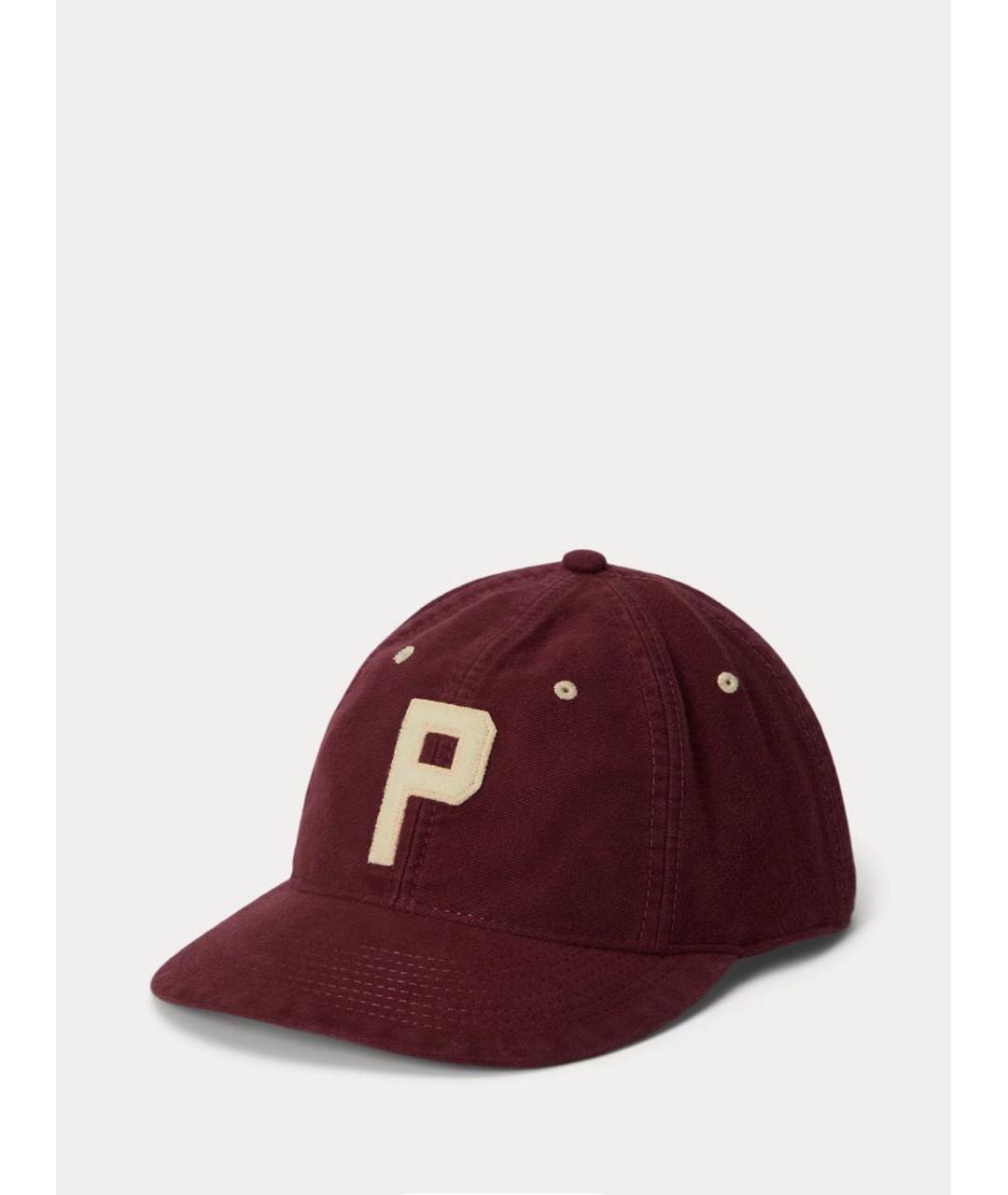 POLO RALPH LAUREN Бордовая кепка/бейсболка, фото 5