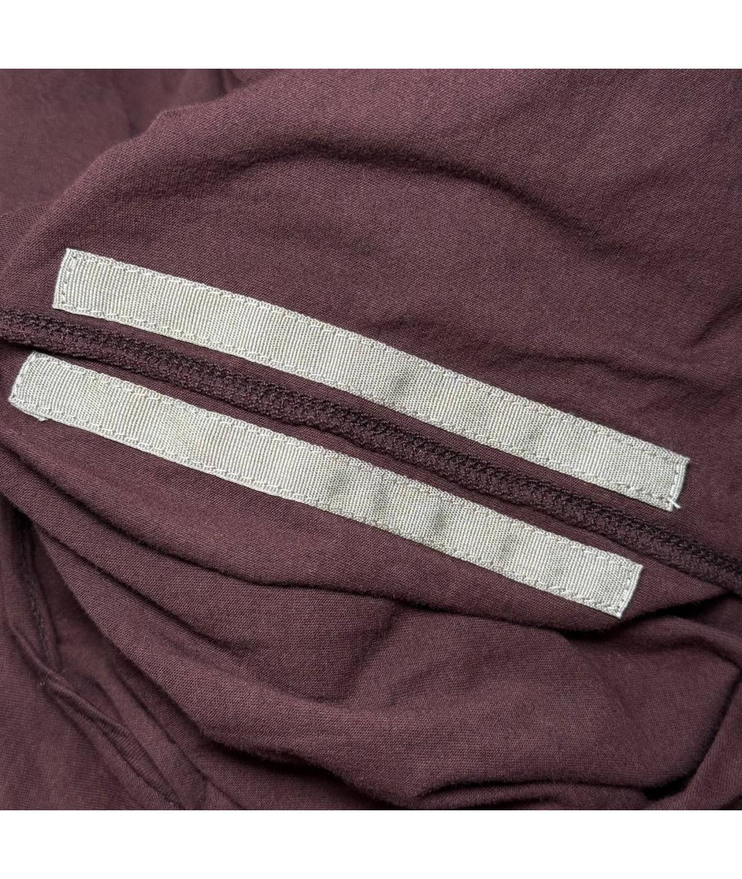 RICK OWENS DRKSHDW Бордовая футболка, фото 7