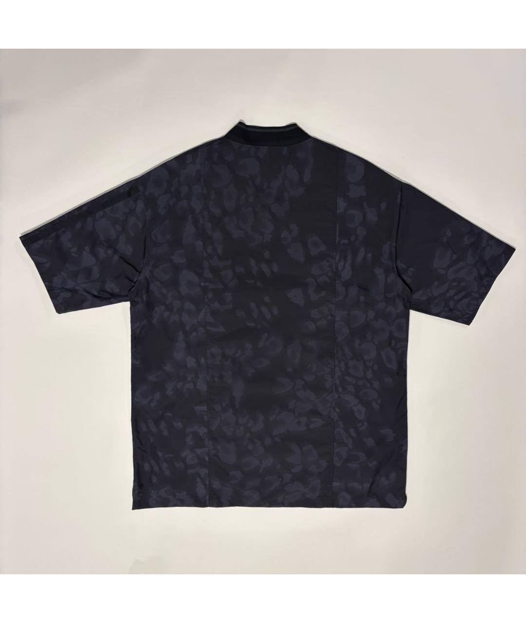 Y-3 Антрацитовая синтетическая футболка, фото 5