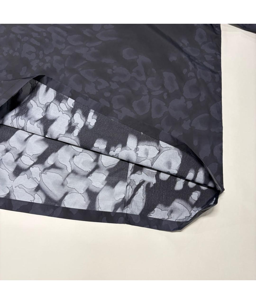 Y-3 Антрацитовая синтетическая футболка, фото 4