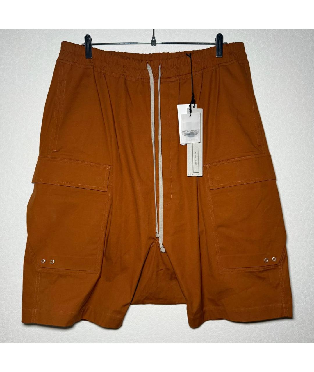 RICK OWENS Оранжевое шорты, фото 9