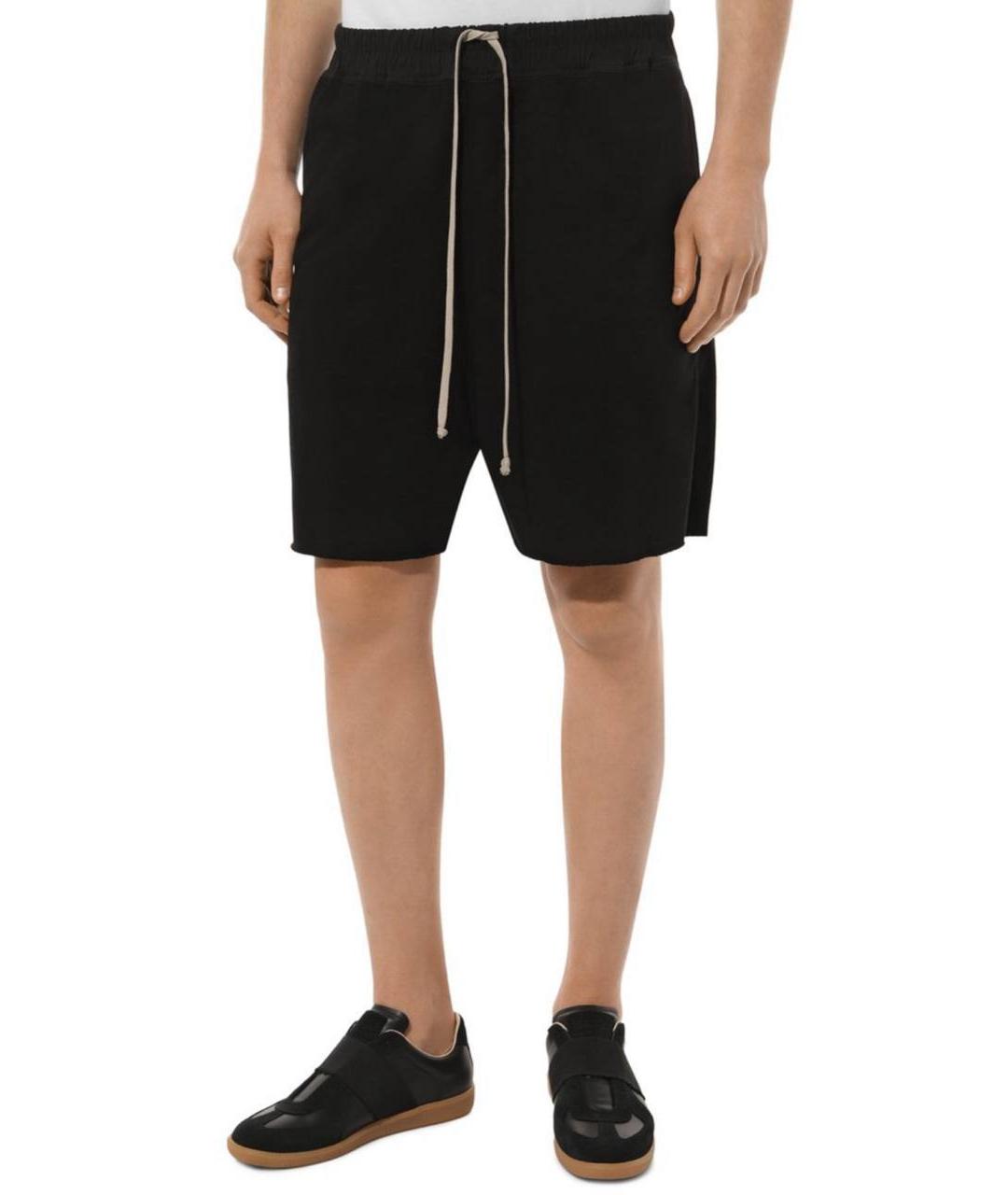 RICK OWENS Черные шорты, фото 4