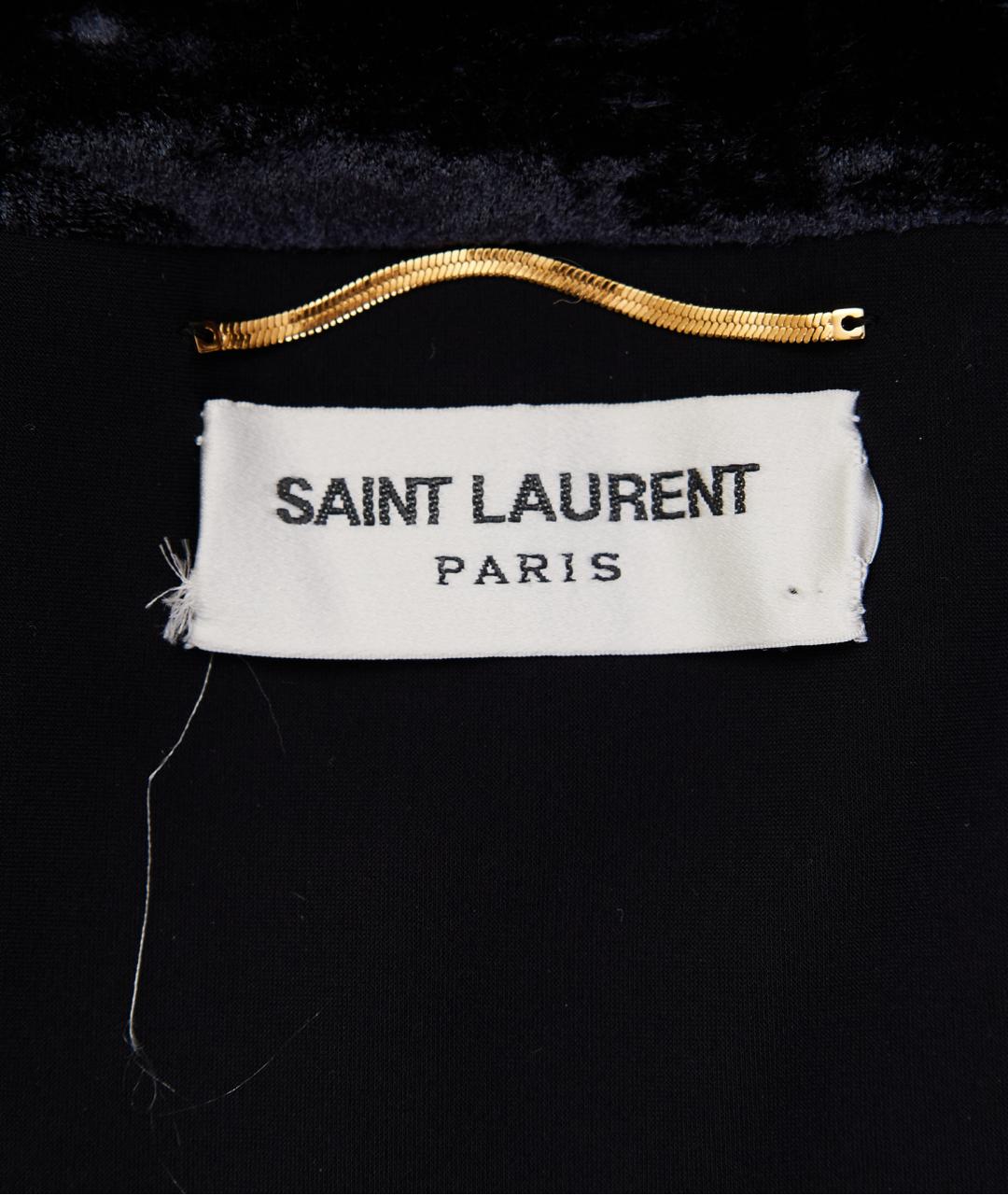 SAINT LAURENT Черный полиамидовый комбинезон, фото 6