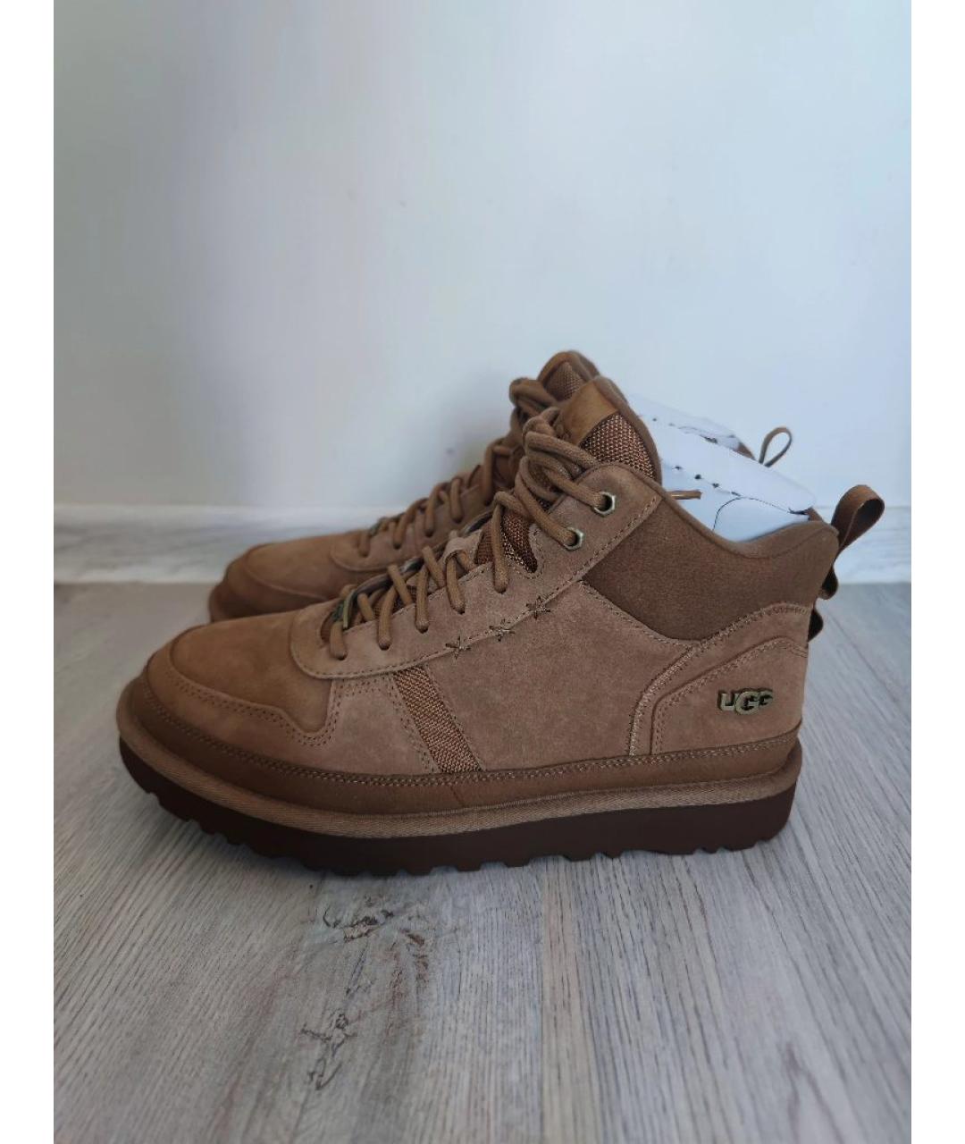 UGG AUSTRALIA Красные высокие ботинки, фото 2