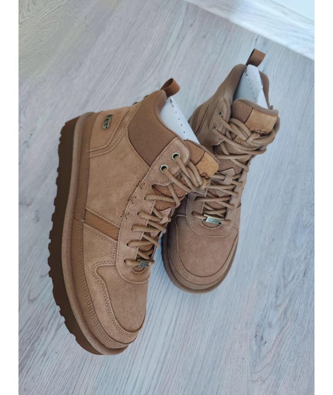 UGG AUSTRALIA Красные высокие ботинки, фото 3