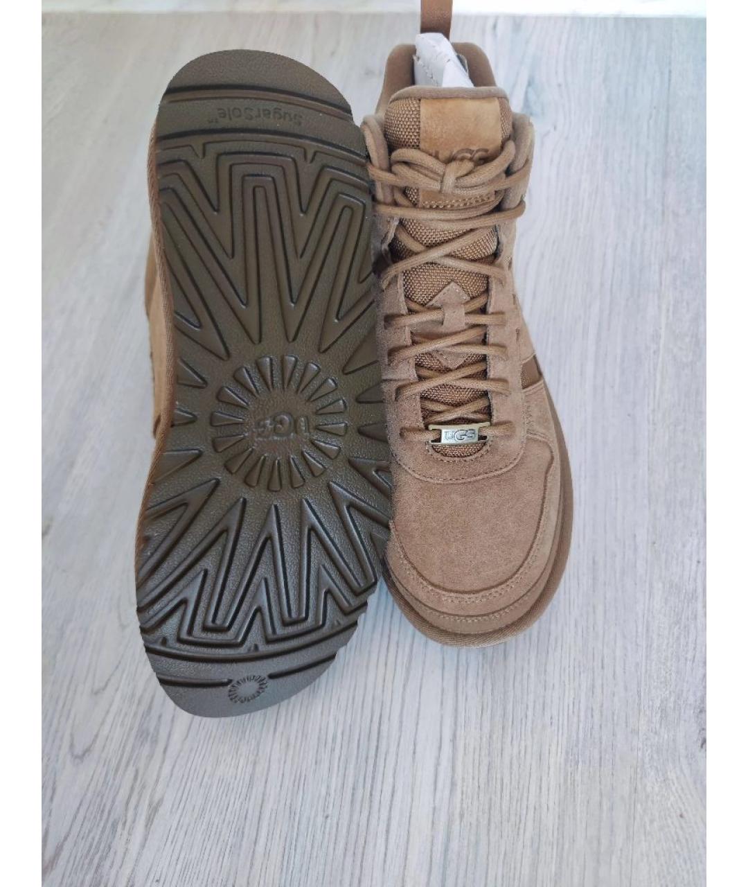 UGG AUSTRALIA Красные высокие ботинки, фото 4