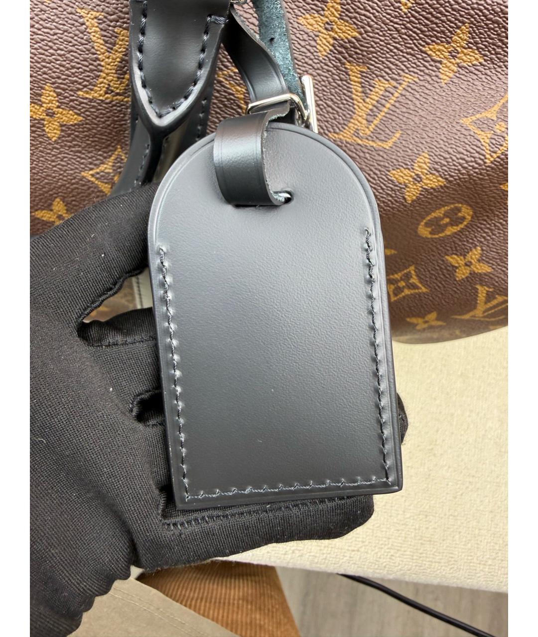 LOUIS VUITTON Коричневая сумка с короткими ручками, фото 7