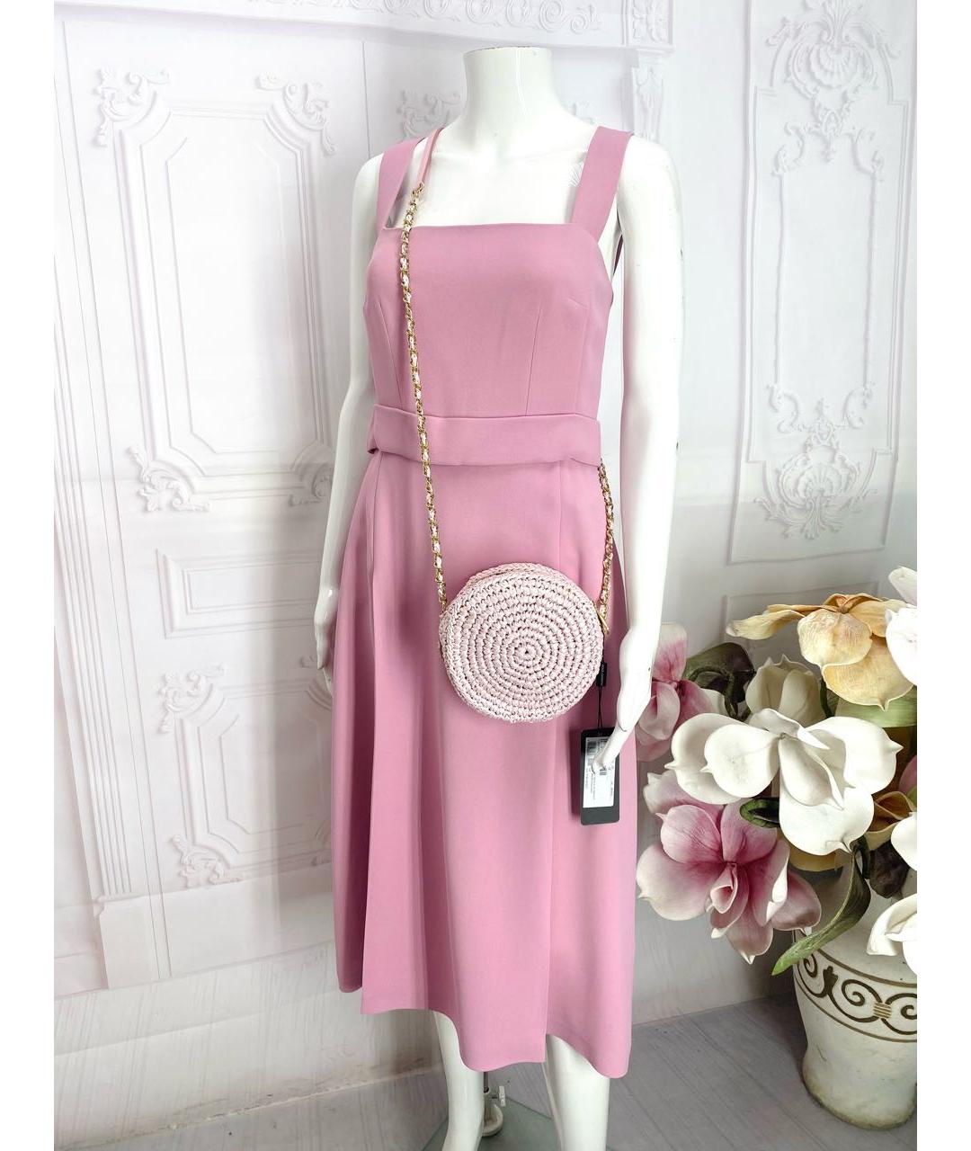 DOLCE&GABBANA Розовая сумка через плечо, фото 6