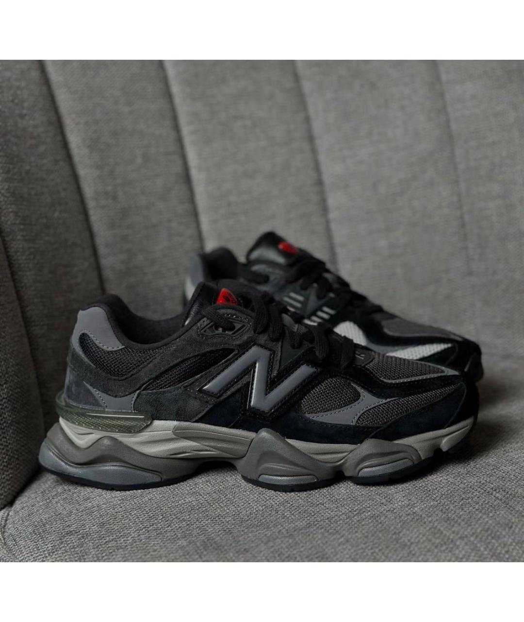 NEW BALANCE Черные низкие кроссовки / кеды, фото 2