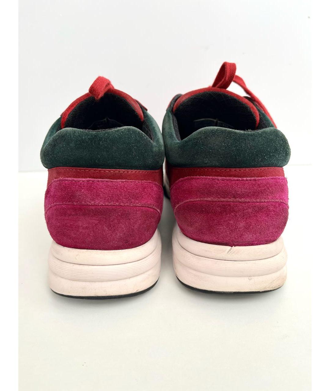 CHANEL Мульти замшевые кроссовки, фото 3