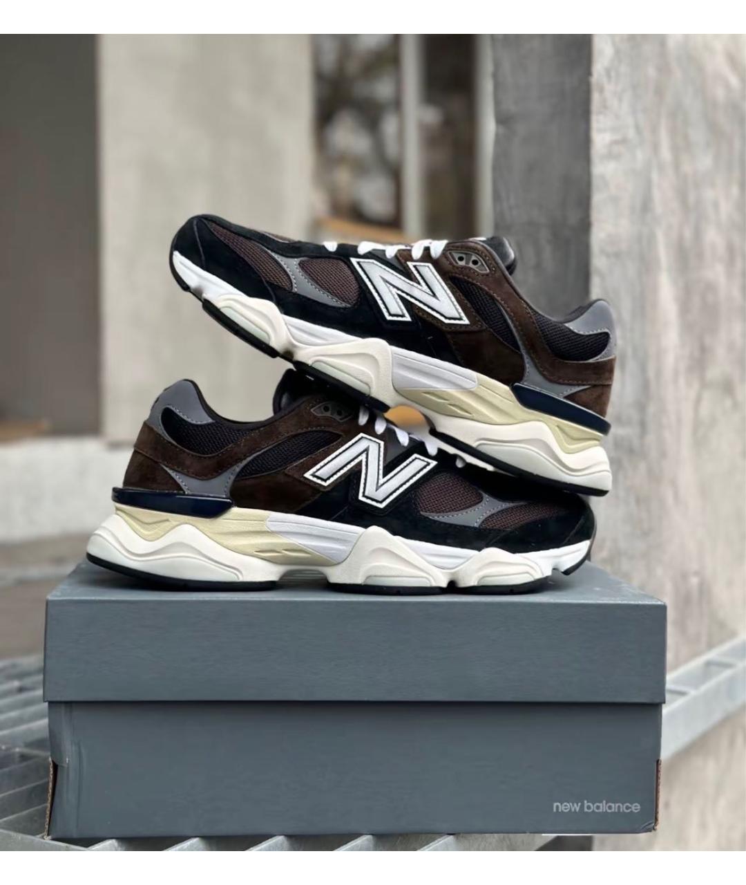 NEW BALANCE Коричневые низкие кроссовки / кеды, фото 2