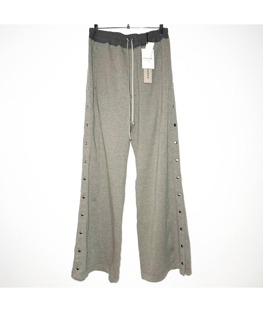RICK OWENS DRKSHDW Серые повседневные брюки, фото 8