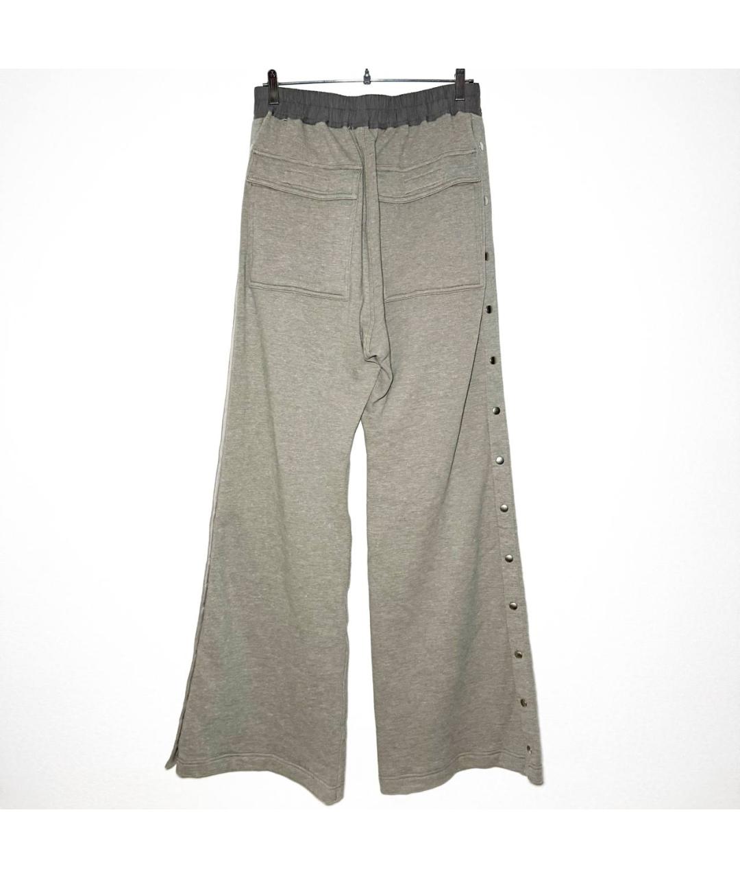 RICK OWENS DRKSHDW Серые повседневные брюки, фото 3