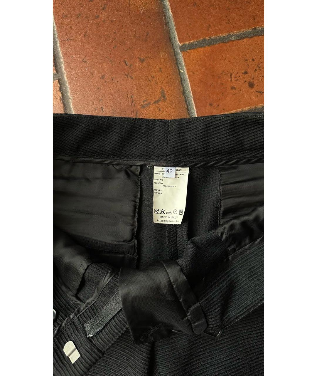 JOHN RICHMOND Черные бриджи, фото 3