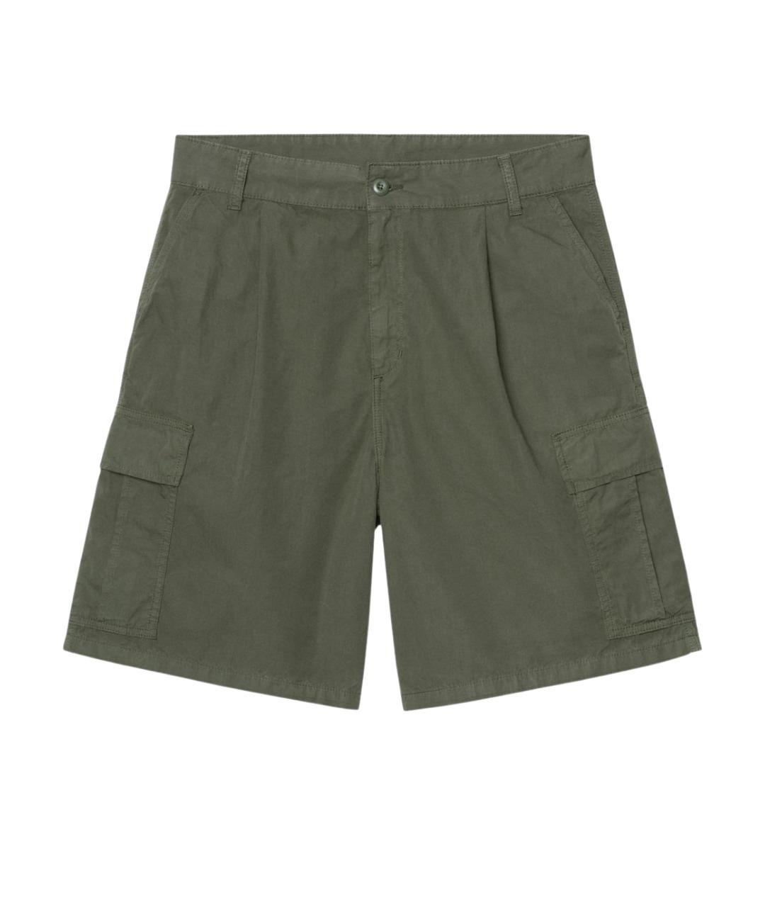 CARHARTT WIP Зеленые хлопковые шорты, фото 1