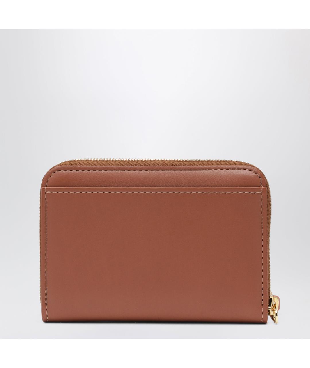 LOEWE Коричневый кожаный кошелек, фото 2