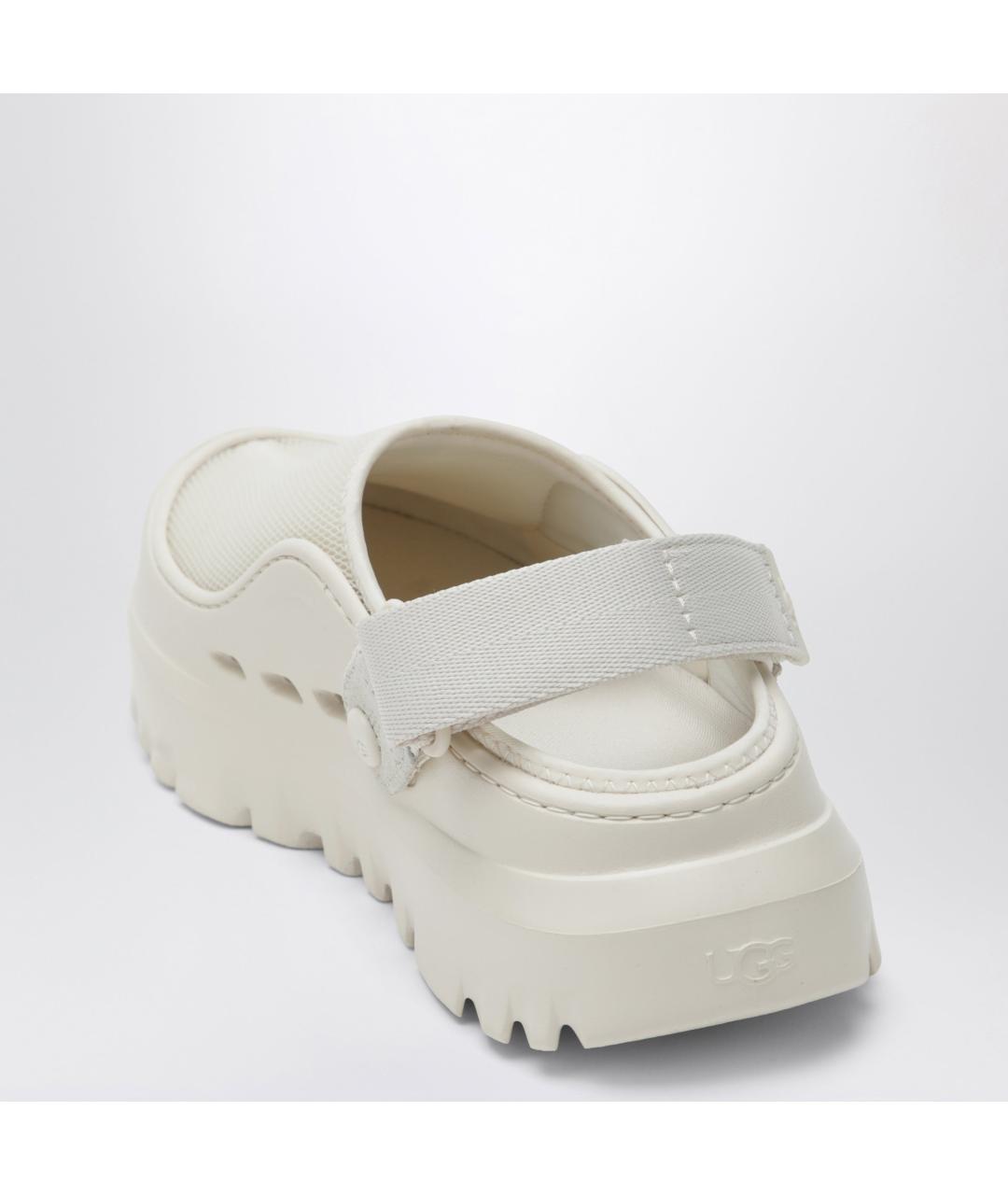 UGG AUSTRALIA Белые синтетические сандалии, фото 2