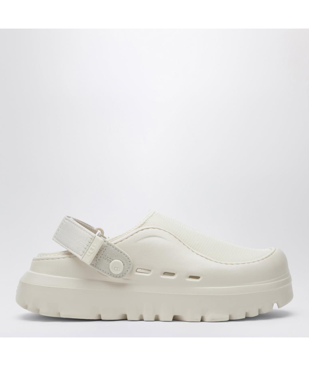 UGG AUSTRALIA Белые синтетические сандалии, фото 3