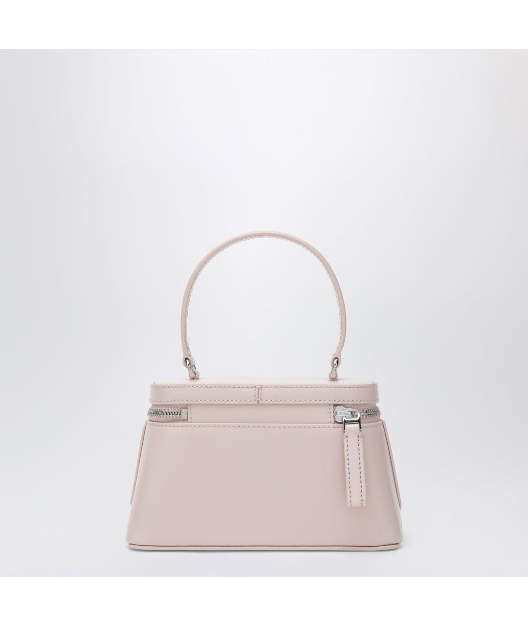 GIVENCHY Розовая кожаная сумка с короткими ручками, фото 2