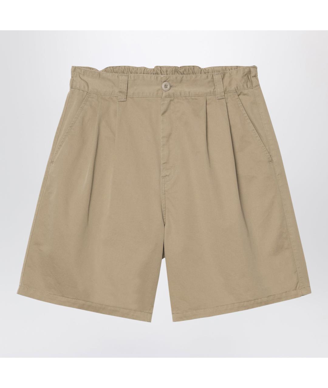 CARHARTT WIP Бежевые хлопковые шорты, фото 3