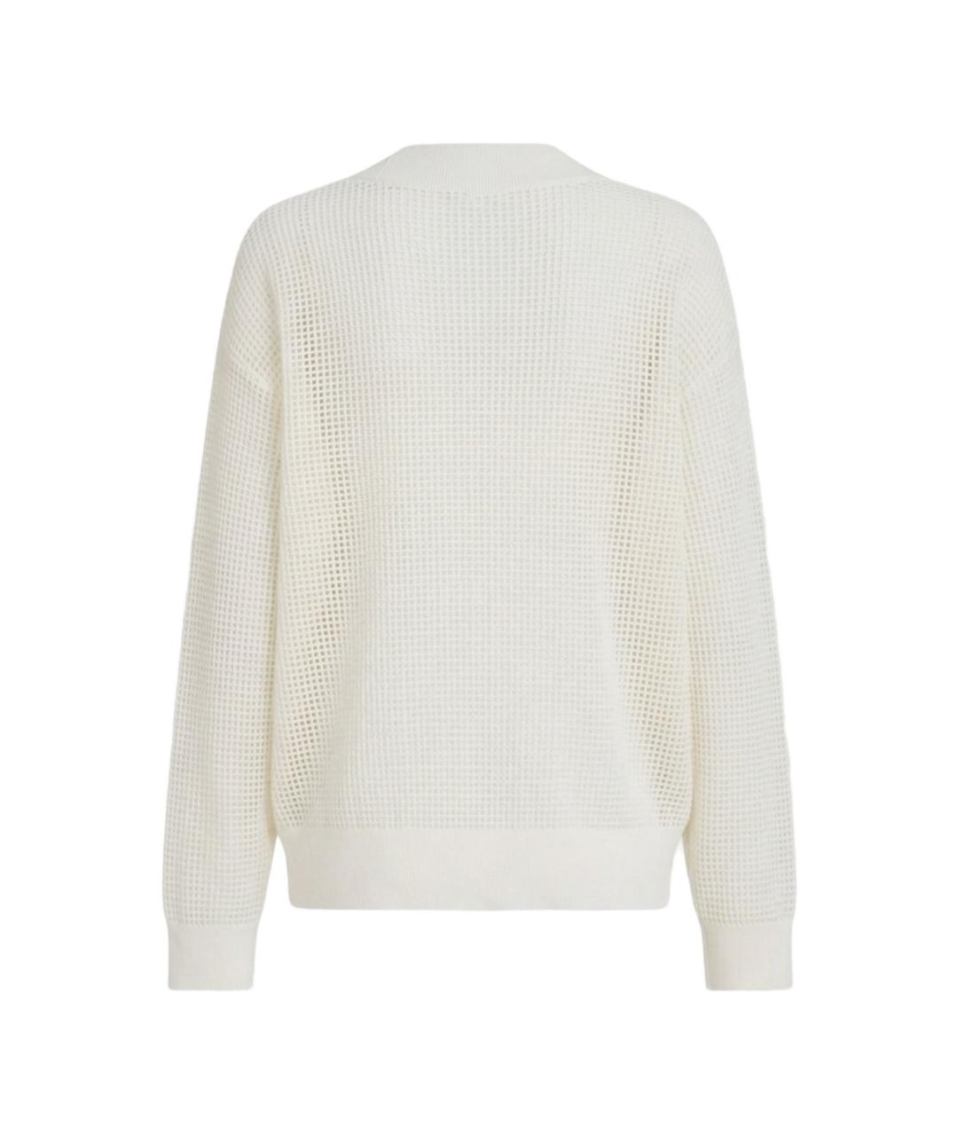 BRUNELLO CUCINELLI Белый джемпер / свитер, фото 2