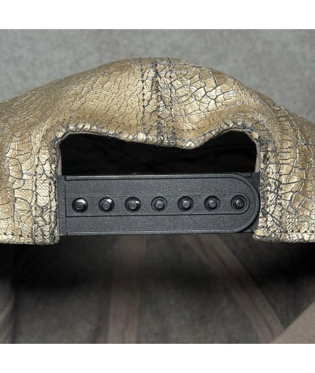 RICK OWENS DRKSHDW Золотая кепка, фото 7