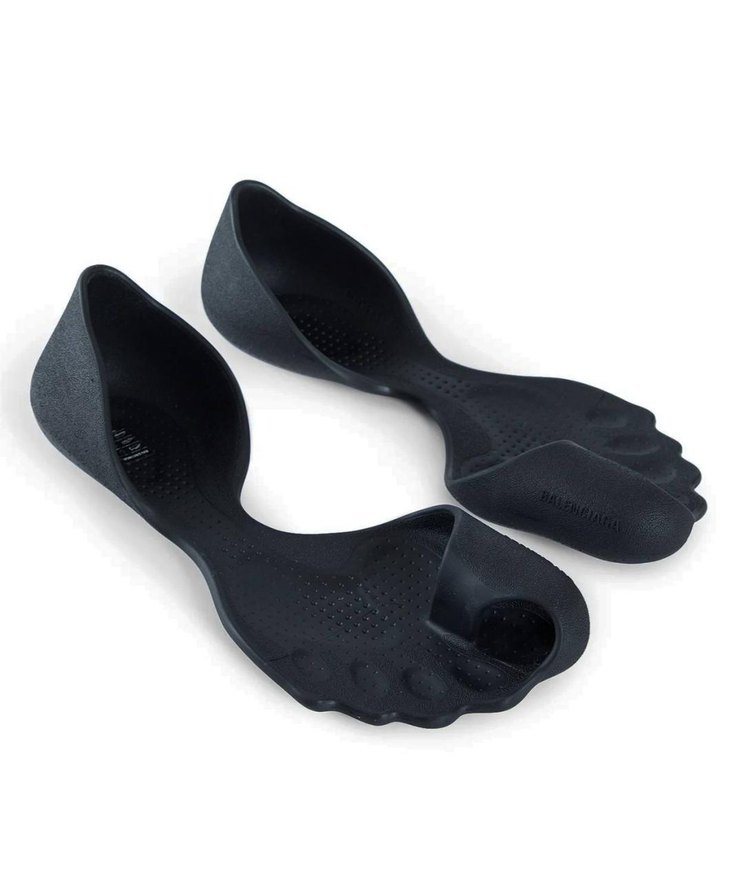 BALENCIAGA Черные эспадрильи, фото 3