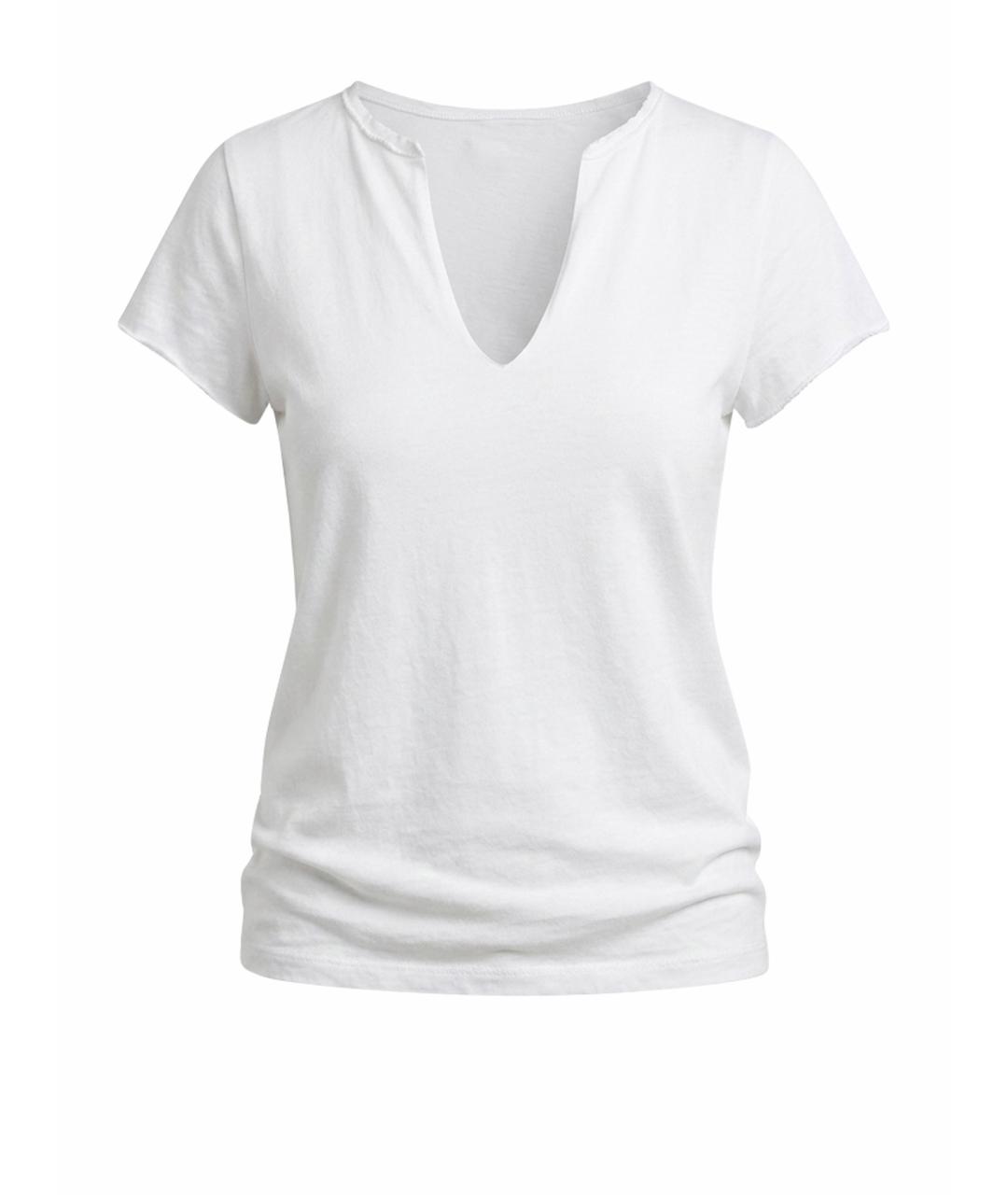 ZADIG & VOLTAIRE Белая хлопковая футболка, фото 1