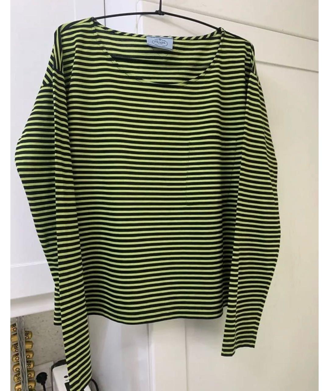 PRADA Мульти хлопковый джемпер / свитер, фото 7