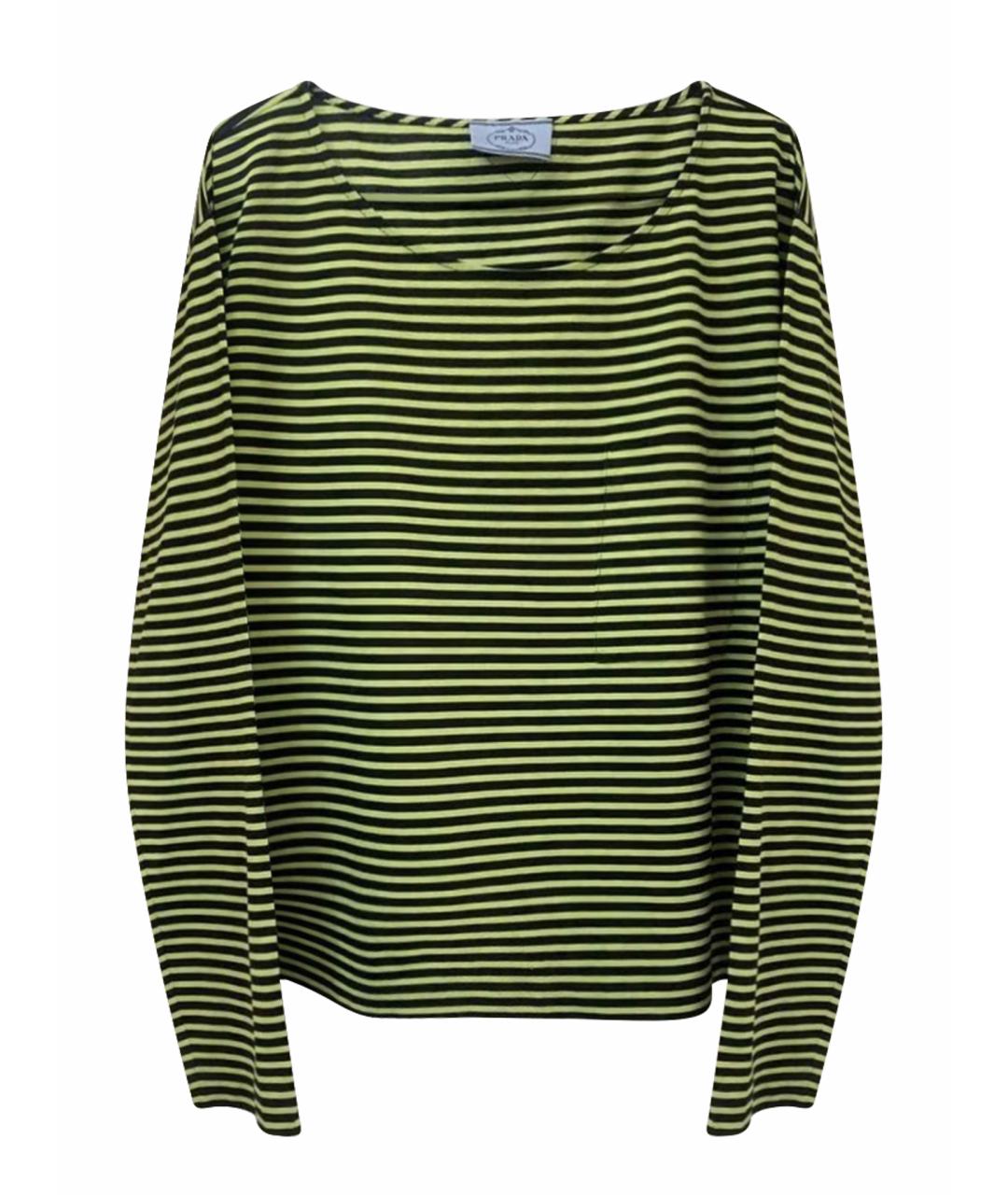 PRADA Мульти хлопковый джемпер / свитер, фото 1