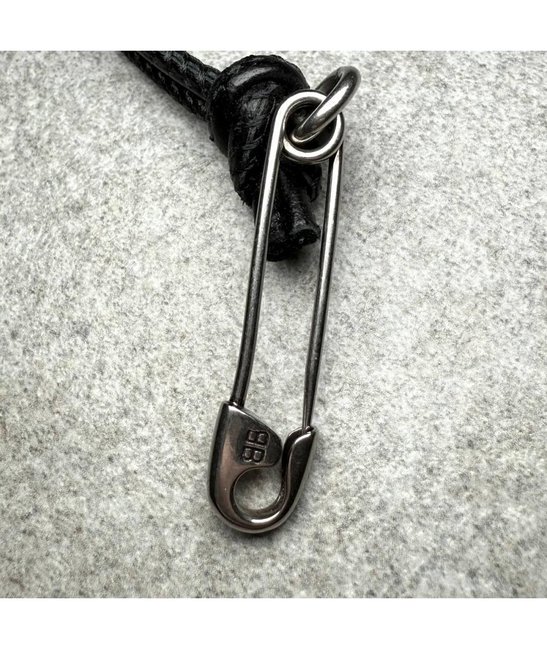 BALENCIAGA Серый брелок, фото 5