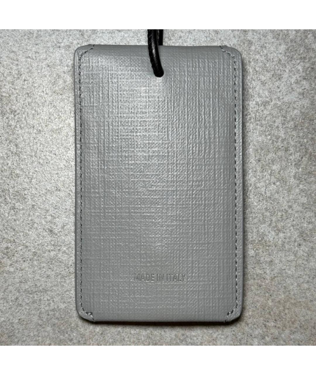 BALENCIAGA Серый брелок, фото 6