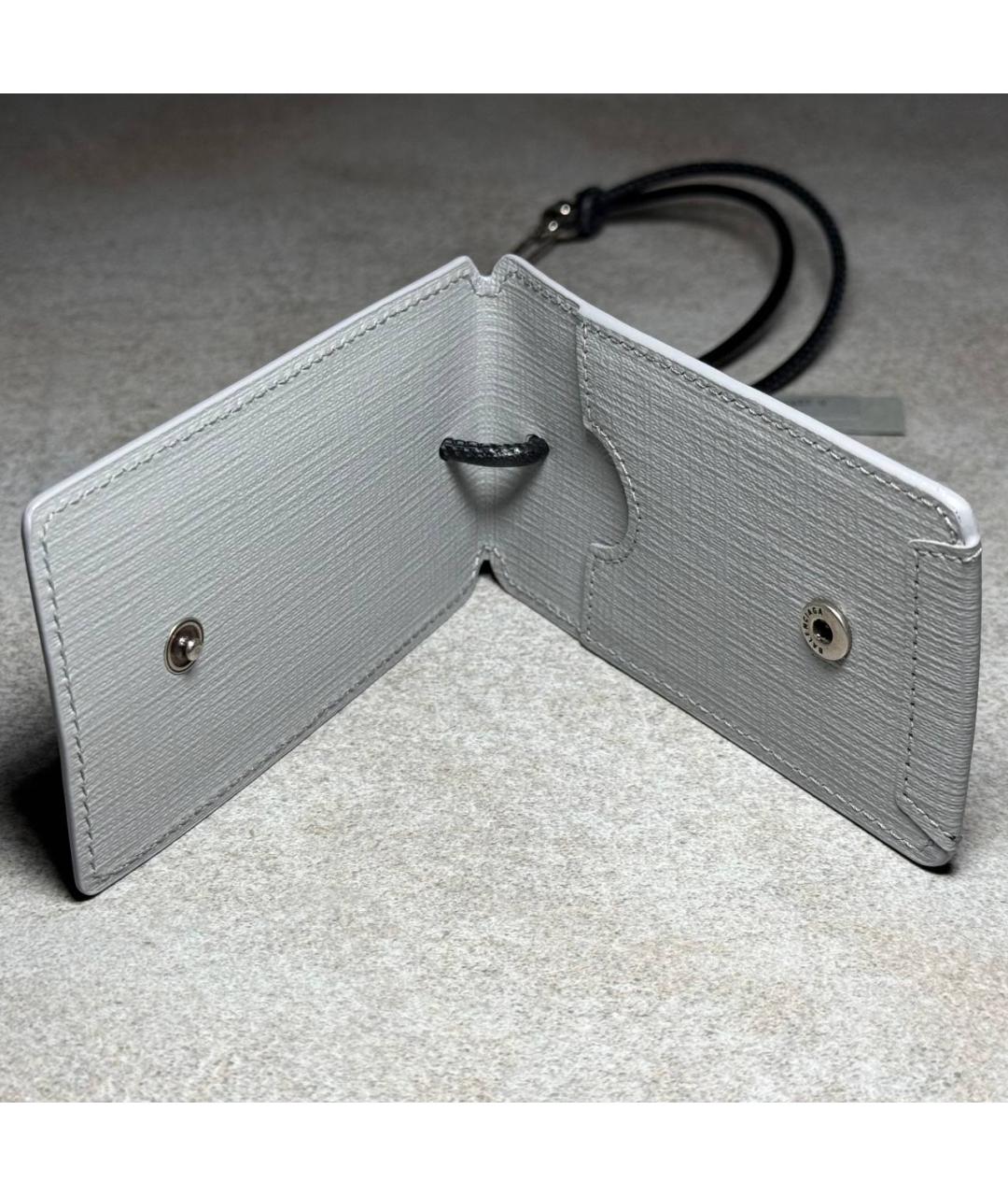BALENCIAGA Серый брелок, фото 4