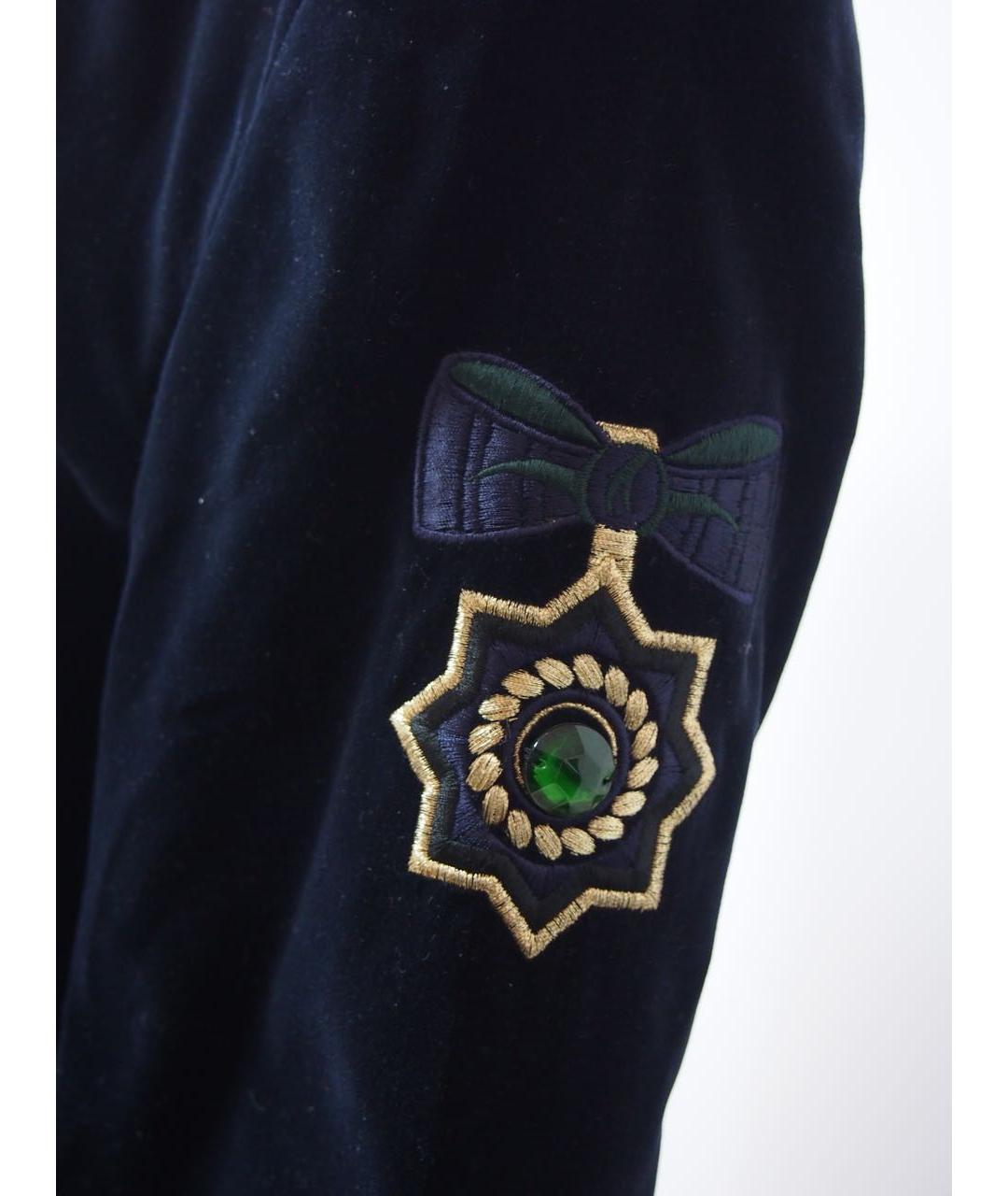 ESCADA Темно-синий бархатный жакет/пиджак, фото 3