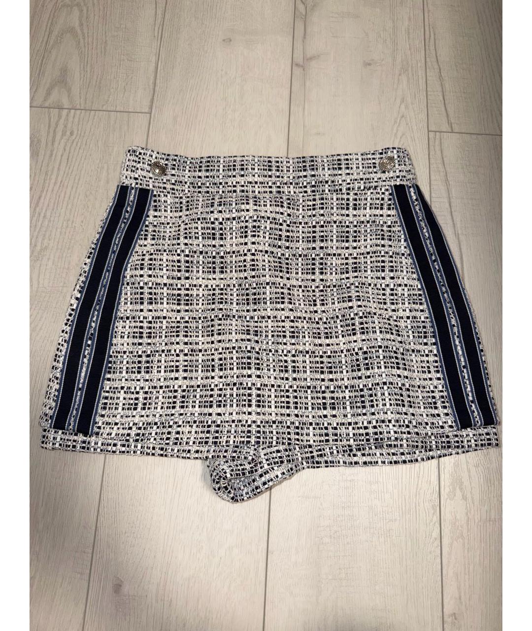 MAJE Мульти вискозная юбка-шорты, фото 6
