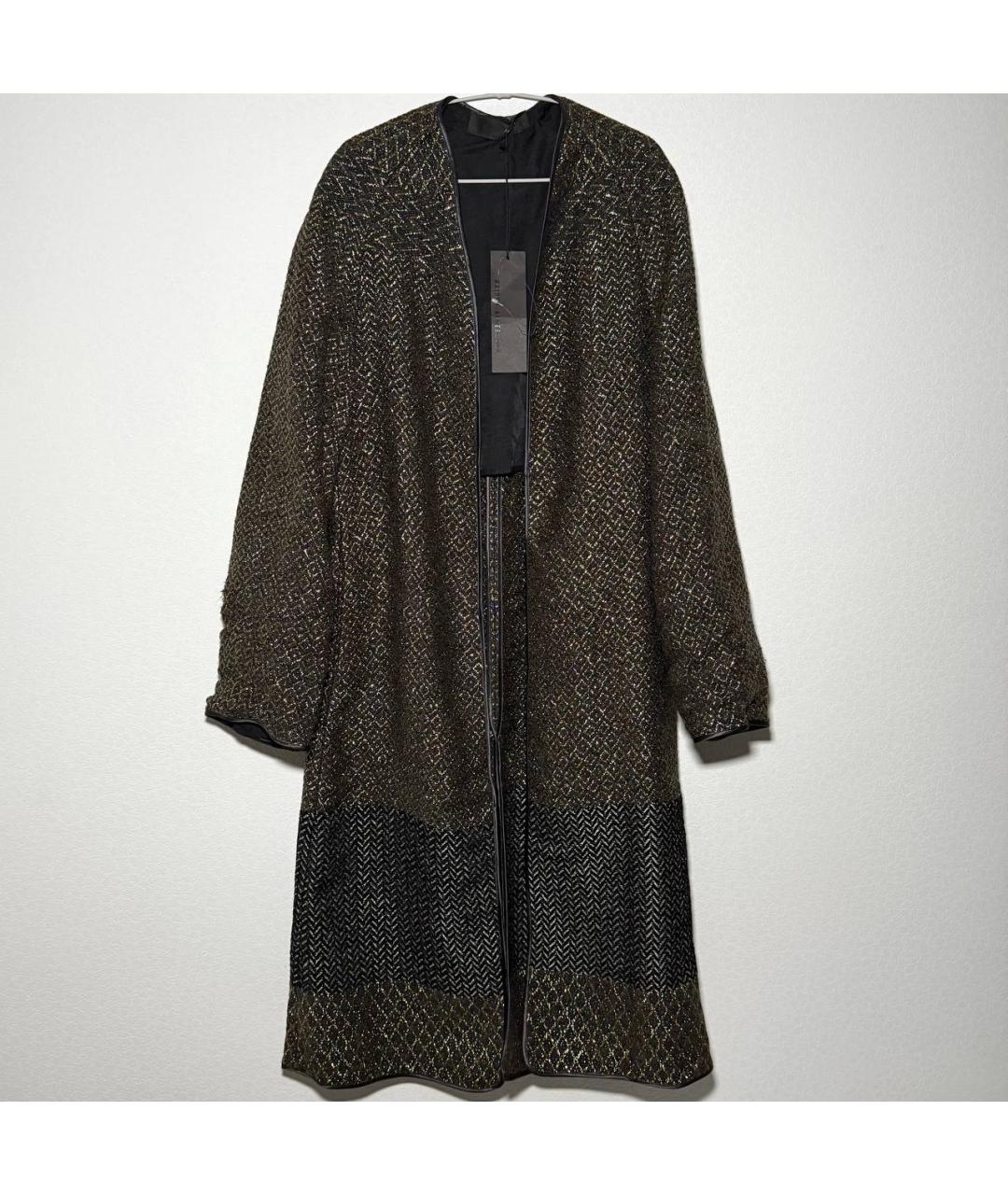 HAIDER ACKERMANN Черное пальто, фото 9