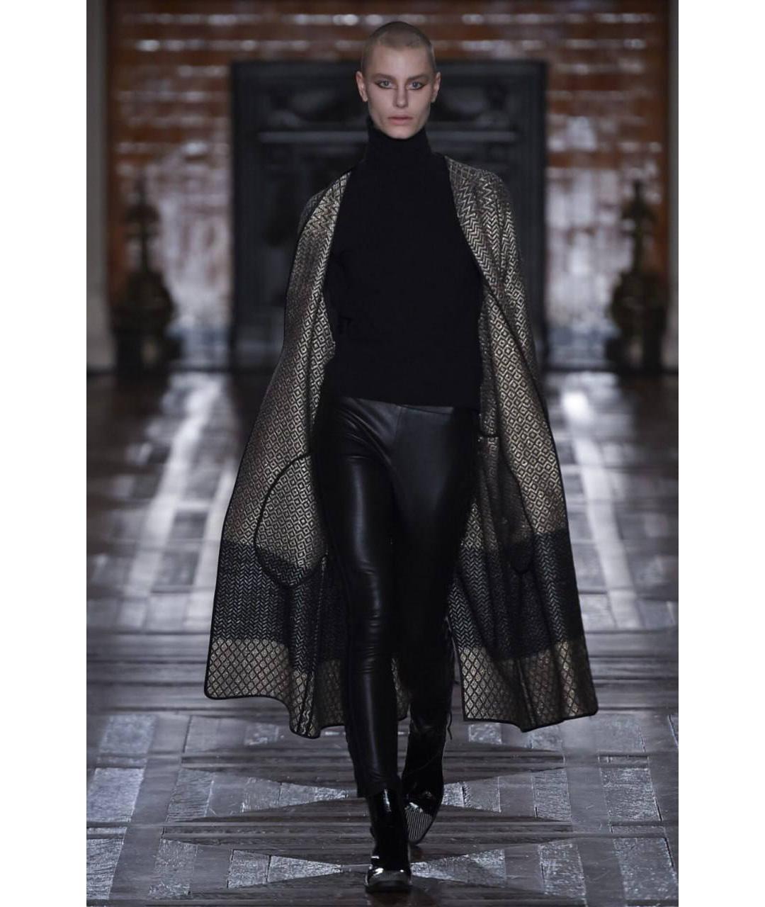 HAIDER ACKERMANN Черное пальто, фото 2