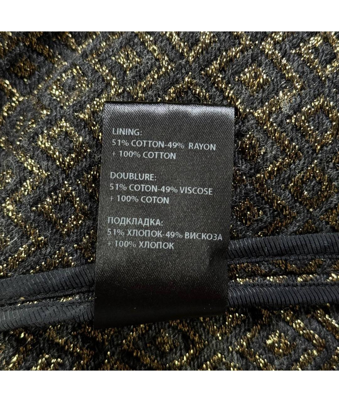 HAIDER ACKERMANN Черное пальто, фото 6