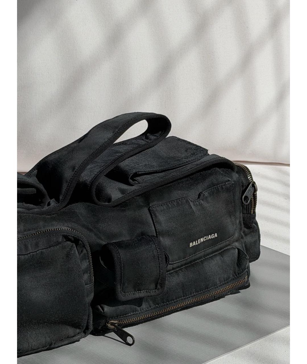 BALENCIAGA Антрацитовая сумка через плечо, фото 2
