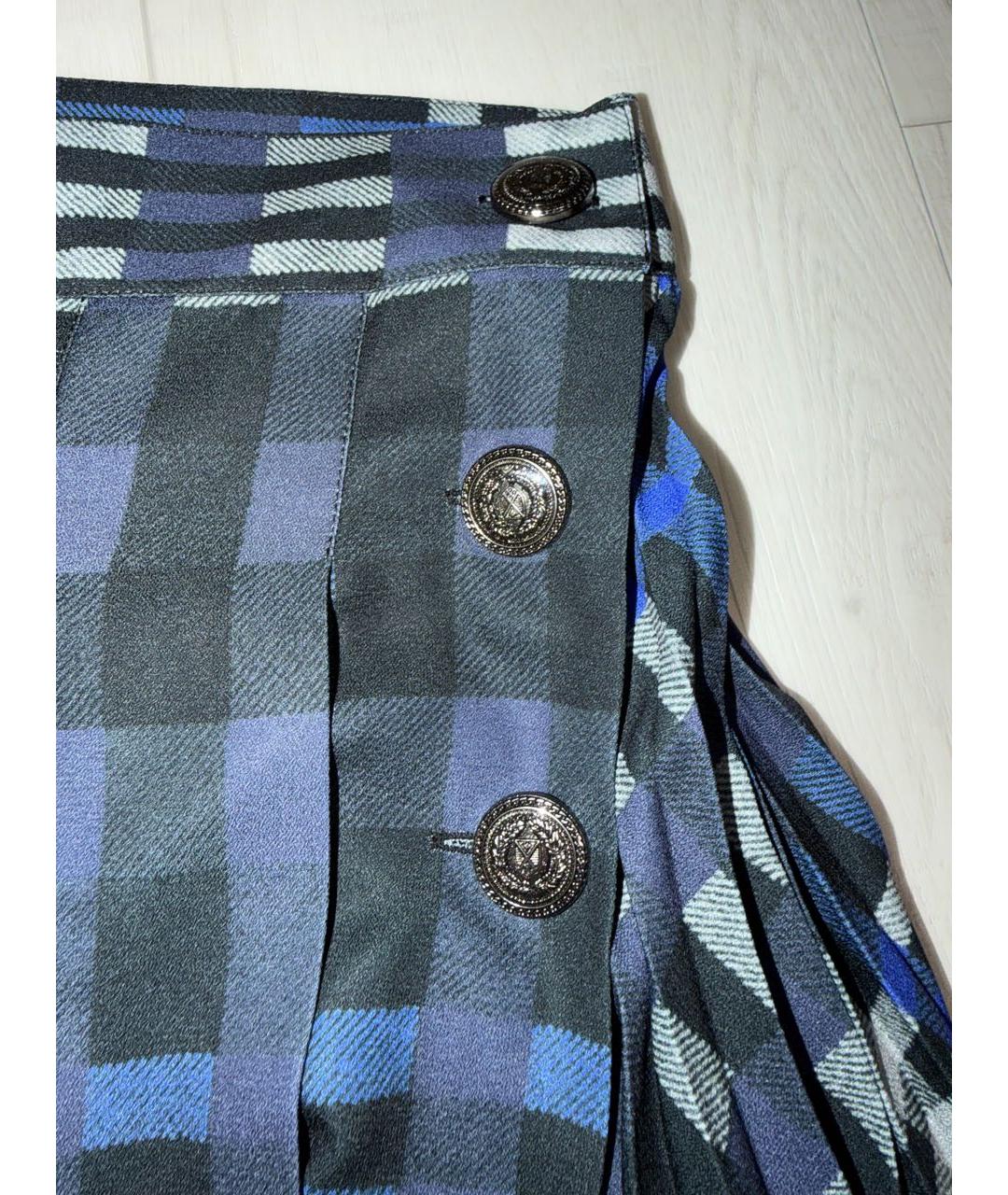 MSGM Мульти полиэстеровая юбка миди, фото 4