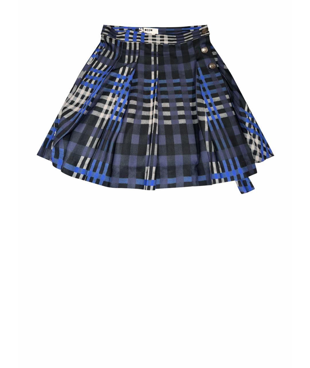 MSGM Мульти полиэстеровая юбка миди, фото 1