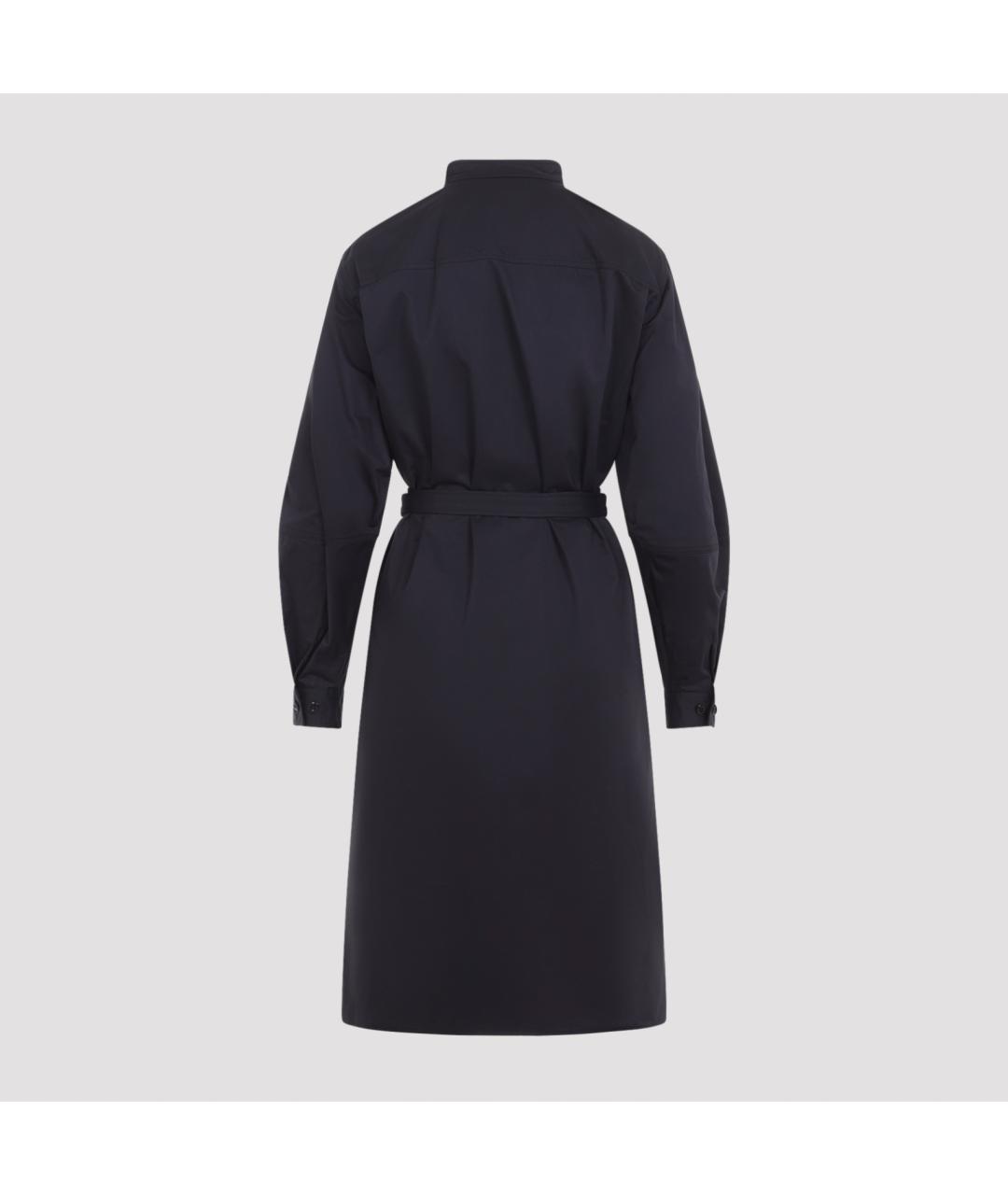 LEMAIRE Синее хлопковое повседневное платье, фото 2