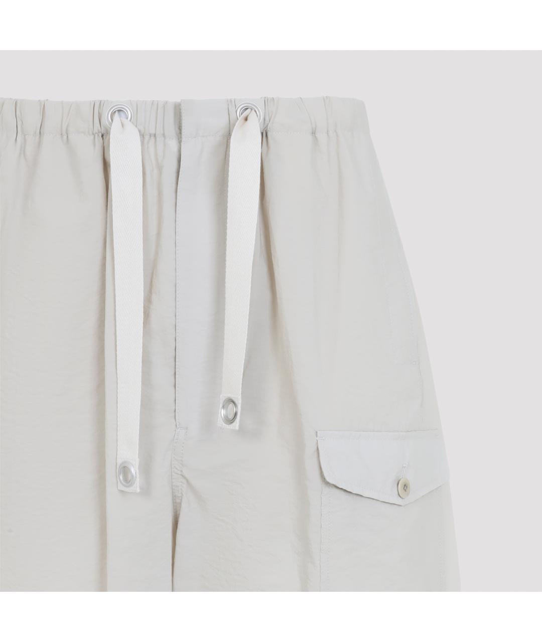 LEMAIRE Серые хлопковые шорты, фото 3